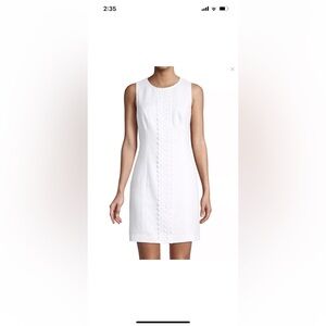 Lilly Pulitzer Mila Stretch Shift size 8 NWT resort white